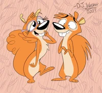 The scamperer twins