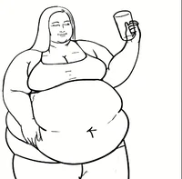 Fat Singer Adele 