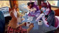Your 3 furry roomies