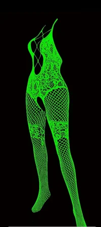 Glowing lingerie