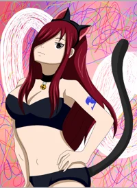 Neko Erza Scarlet