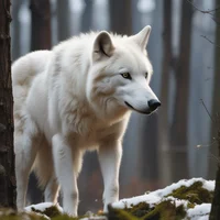 White wolf