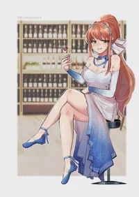 Drunk Monika