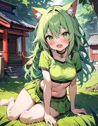 Lime the Cat Girl
