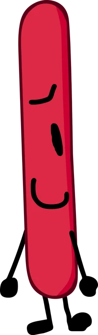 Red Popsicle Stick