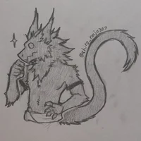 Humanoid dragon