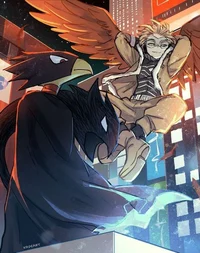 Hawks and Tokoyami