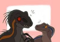 Blue x Indoraptor 