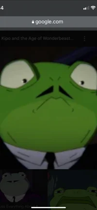 Frog from kipo
