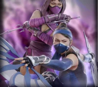 Kitana and Mileena