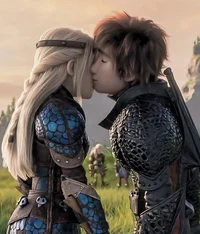 Hiccup and Astrid