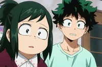 Izuku and inko