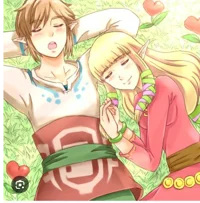 Zelda y Link 