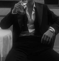 His Sharp Gaze