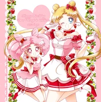 Usagi and Chibiusa 