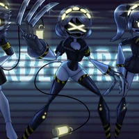 Serial N J V and Uzi