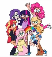 Mane Six Human