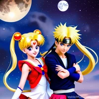 Sailor Moon x Naruto