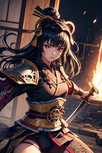 Samurai Shogun Girl
