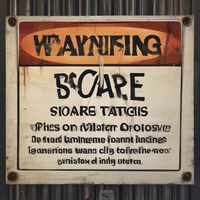 Scare tatics