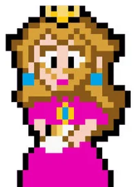 Mario world peach