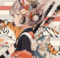 Illusive Tiger girl