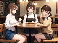 Mom And Twin Sisters