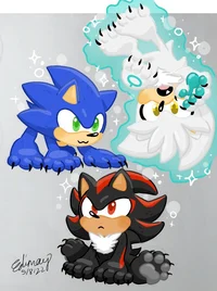 Sonic and his friend