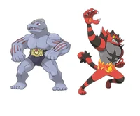 Incineroar - Machoke