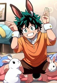 Izuku versión conejo