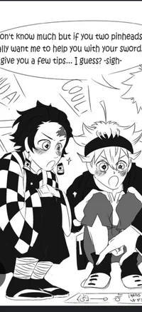 Kny x black clover