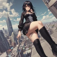 Giantess Goth