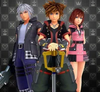 Sora Riku and Kairi
