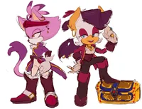 Rouge and Blaze