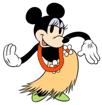 Minnie the Hula Girl