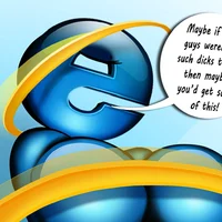 Internet explor girl