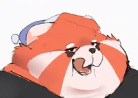 Fat Red Panda Girl