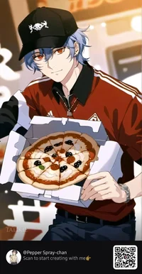Pizza Delivery Boy