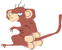 The 4 assed monkey