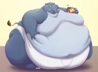 Round Lazy Fat Dizzy