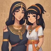 Egyptian mom