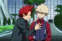 Kirishima and Bakugo