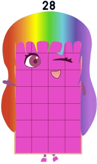 Numberblocks 28