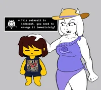 Frisk and Toriel