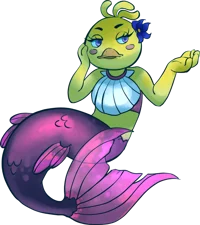 Mermaid chica