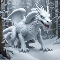 Snow dragon