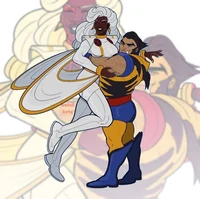 Storm and Wolverine