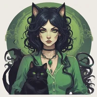 Eldritch Cat Lady