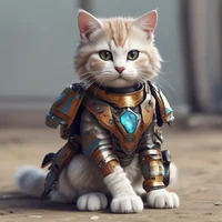 Armored kitty