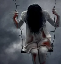 Scary Swing Girl